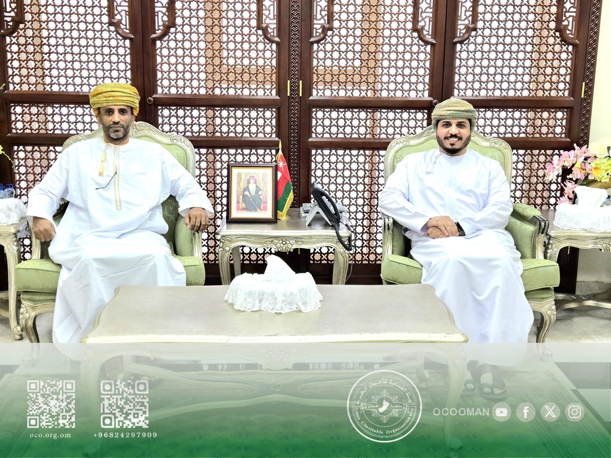 الهيئة العُمانية للأعمال الخيرية تبحث مع “سماك” تعزيز التعاون في الإمداد الغذائي لسلال الإغاثة الطارئة