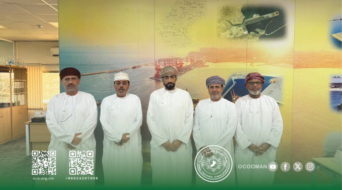 مدير فرع الهيئة بظفار يزور شركة ميناء صلالة لتعزيز الشراكة المجتمعية
